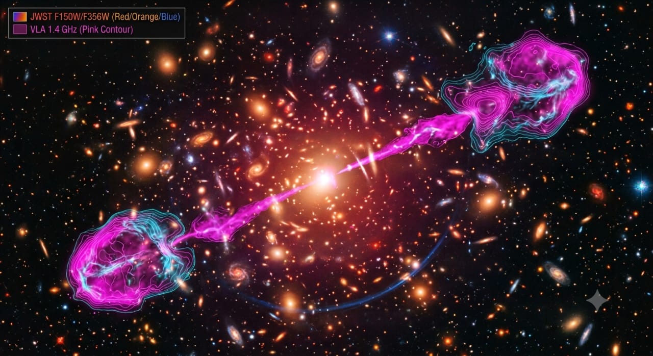 A Cosmic Pile-Up: JWST Catches Six Galaxies Merging at the Dawn of Time